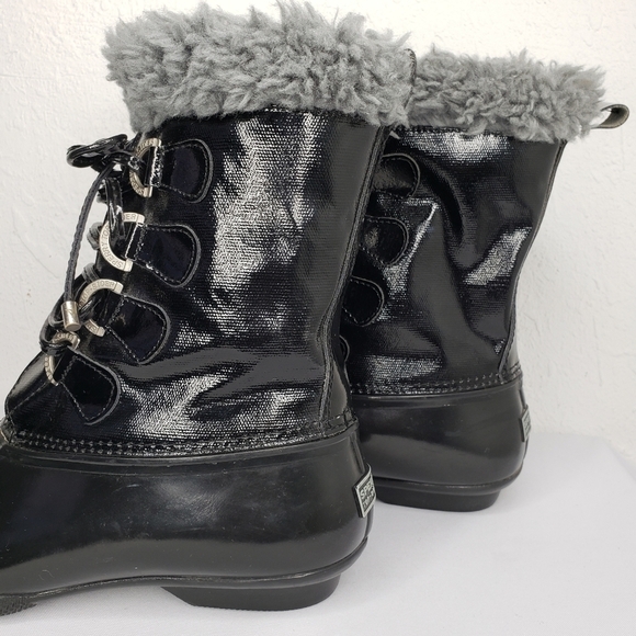 Sperry Top-Sider Waterproof Rubber Fur Duck Boots - Picture 7 of 12